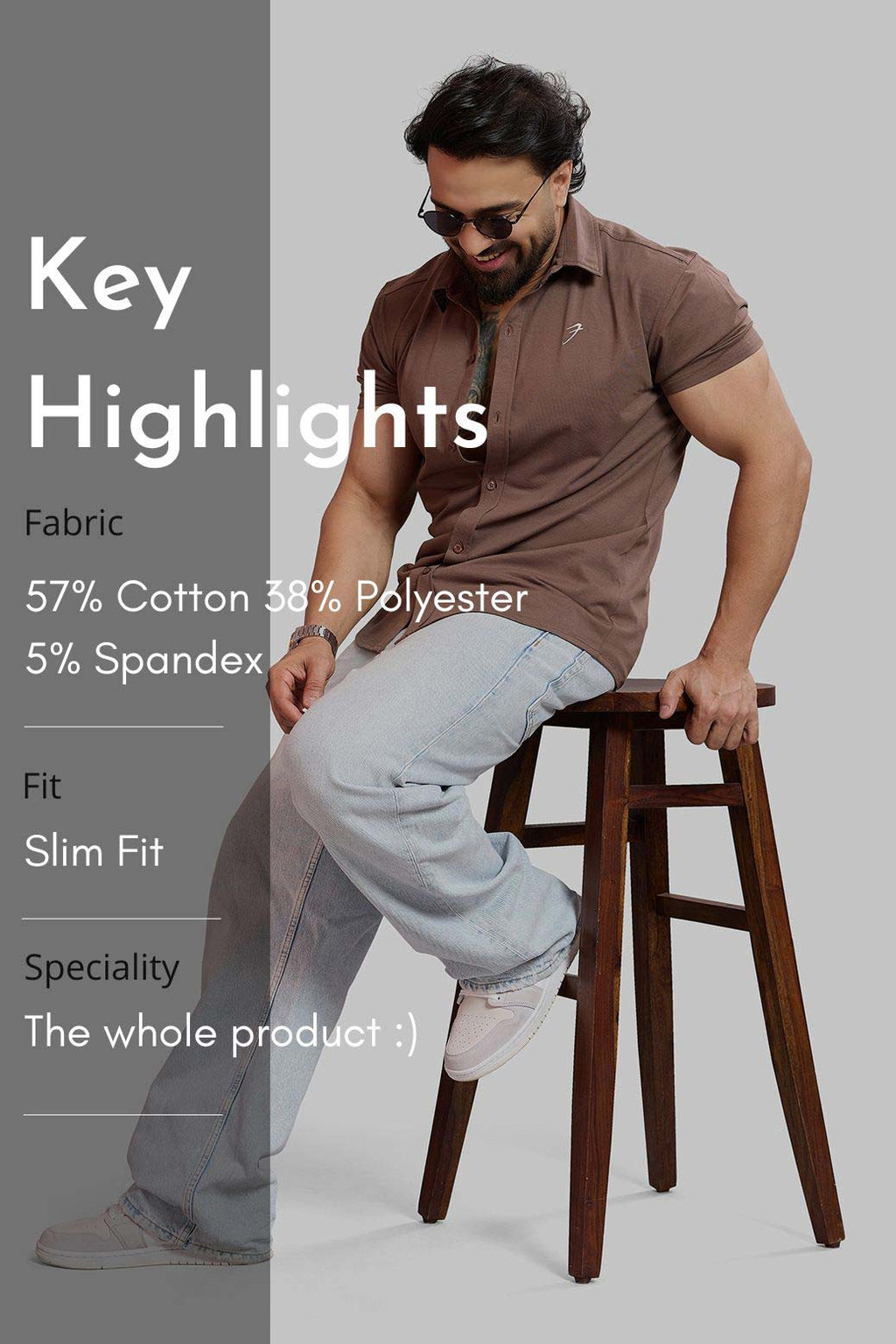 Aero Shirt Mocha