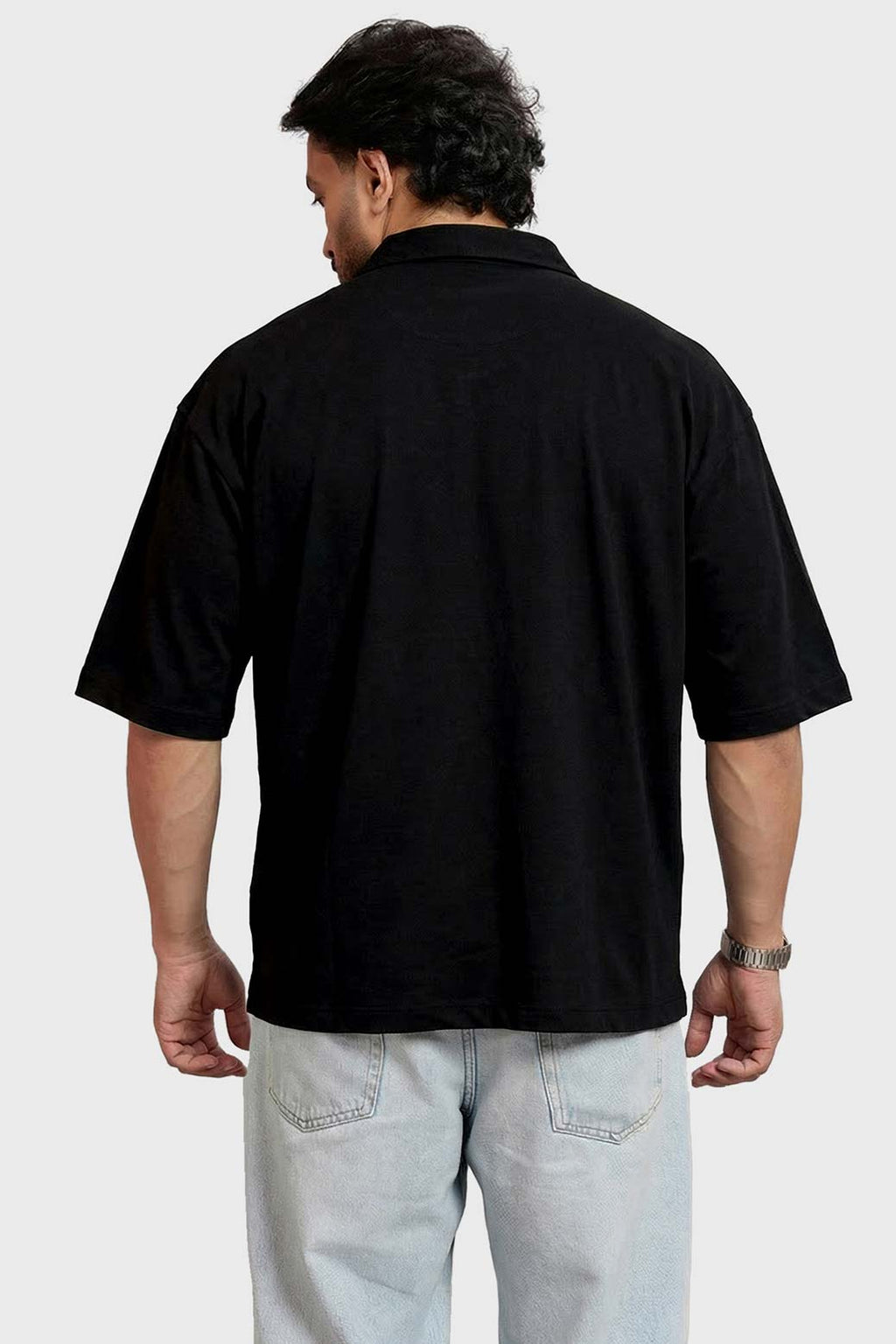 Ashline Oversized Shirt Black