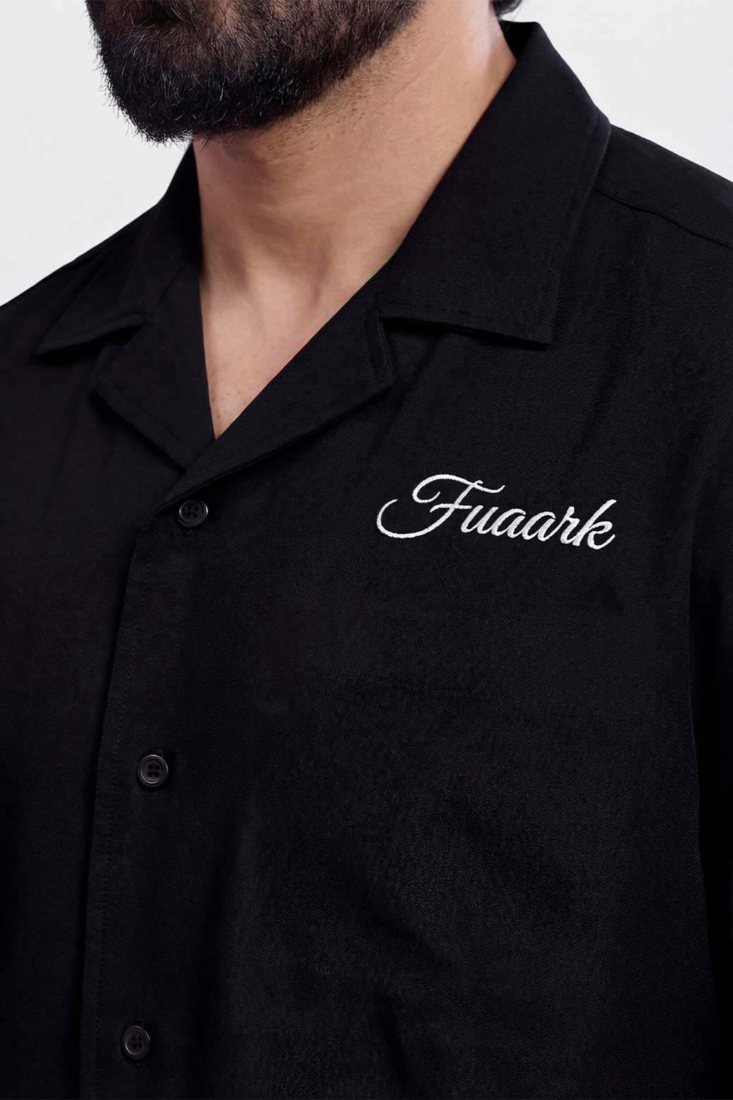 Ashline Oversized Shirt Black