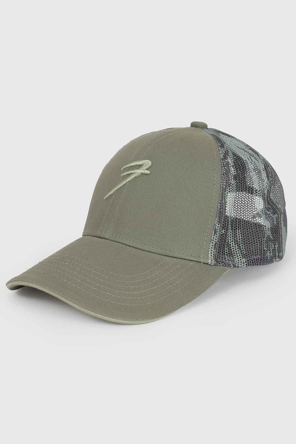 Camo Trucker Caps Olive