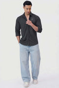 Foundation Fullsleeves Shirt Dark Grey
