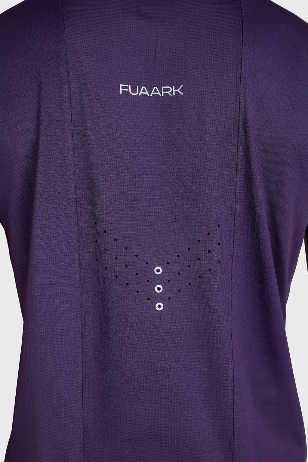 Laser Cut Running T-shirt Violet