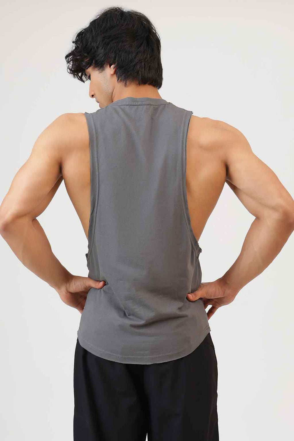 Fortis Deep Arm Tank Grey
