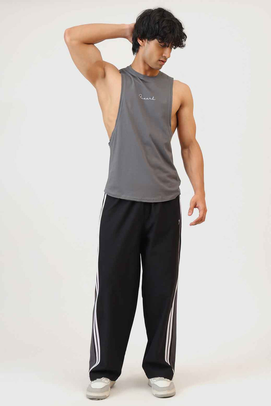 Fortis Deep Arm Tank Grey