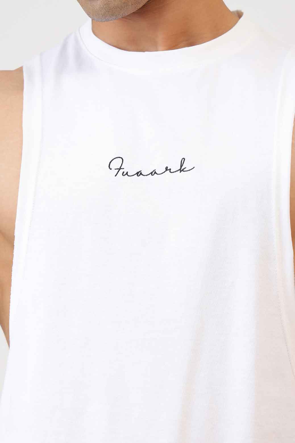 Fortis Deep Arm Tank White