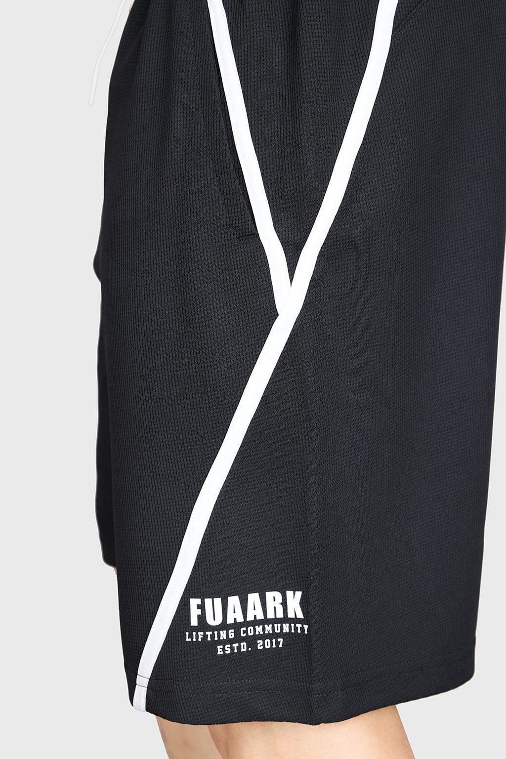 Drip Oversized Shorts Black
