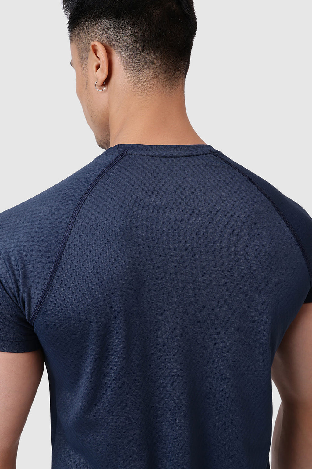 Grain T-shirt Navy
