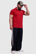 Polo T-shirt Maroon