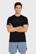 Slate Running T-shirt Black