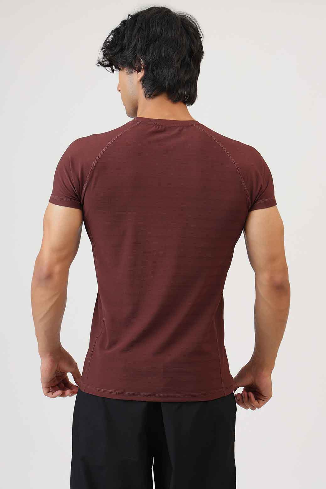 Blaze Nylon T-shirt Brown