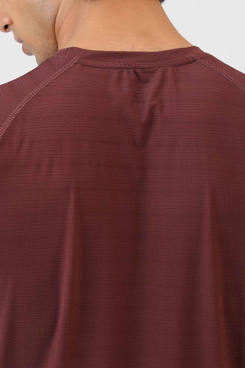 Blaze Nylon T-shirt Brown