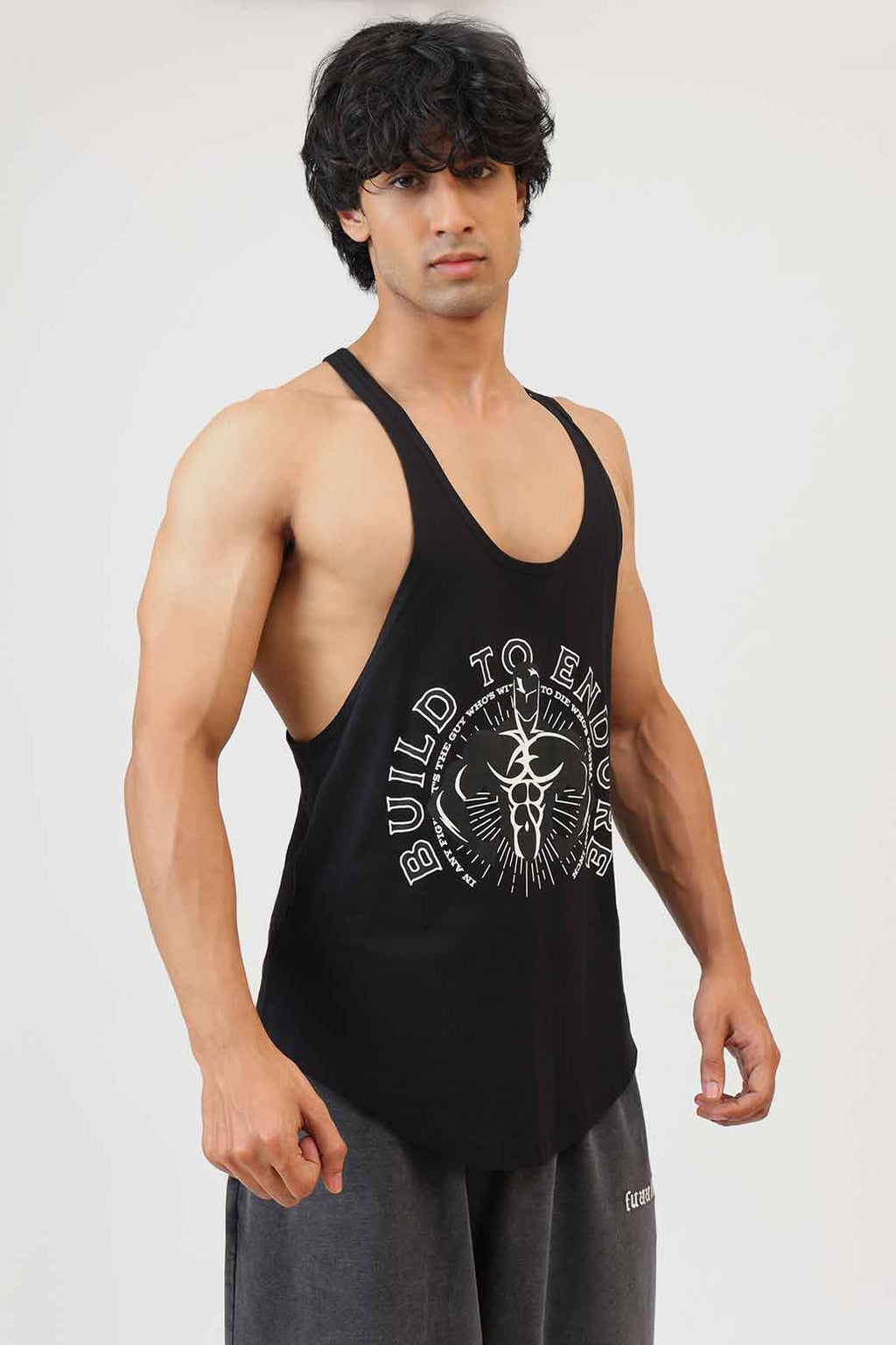 Build to Endure Stringer Black