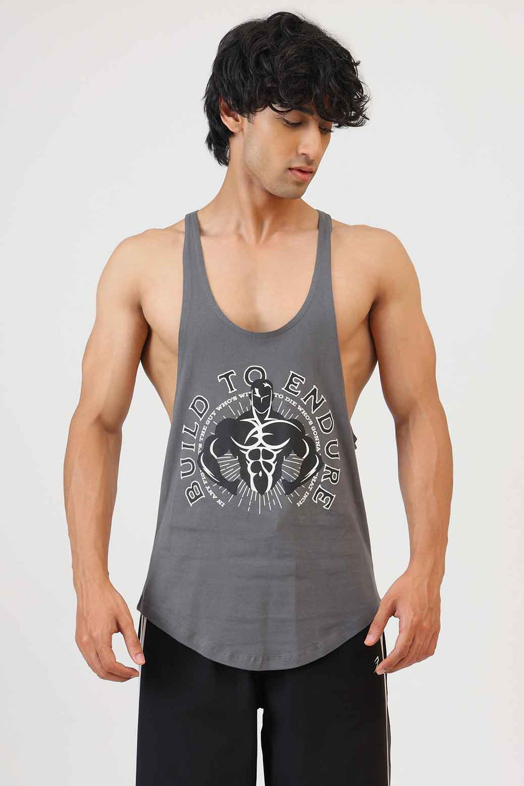 Build to Endure Stringer Grey