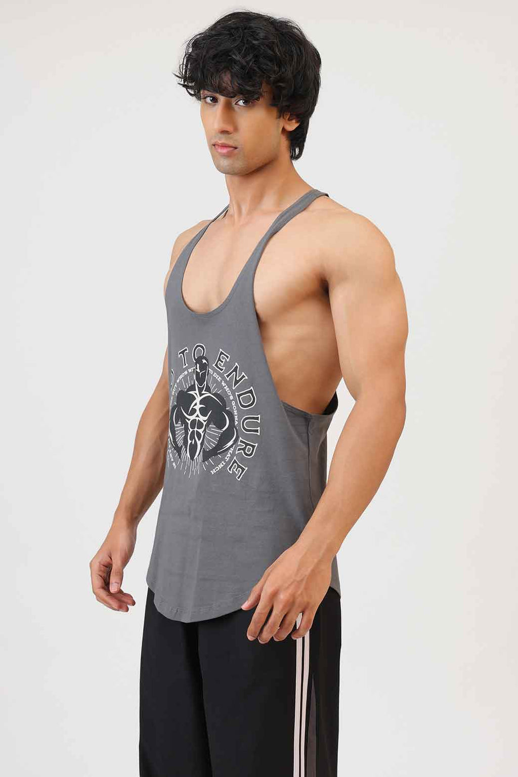Build to Endure Stringer Grey