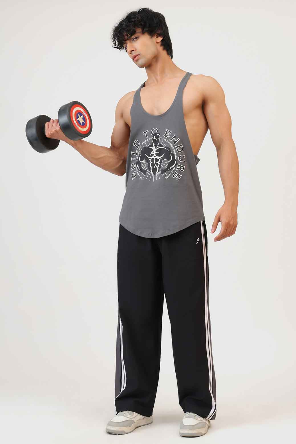 Build to Endure Stringer Grey