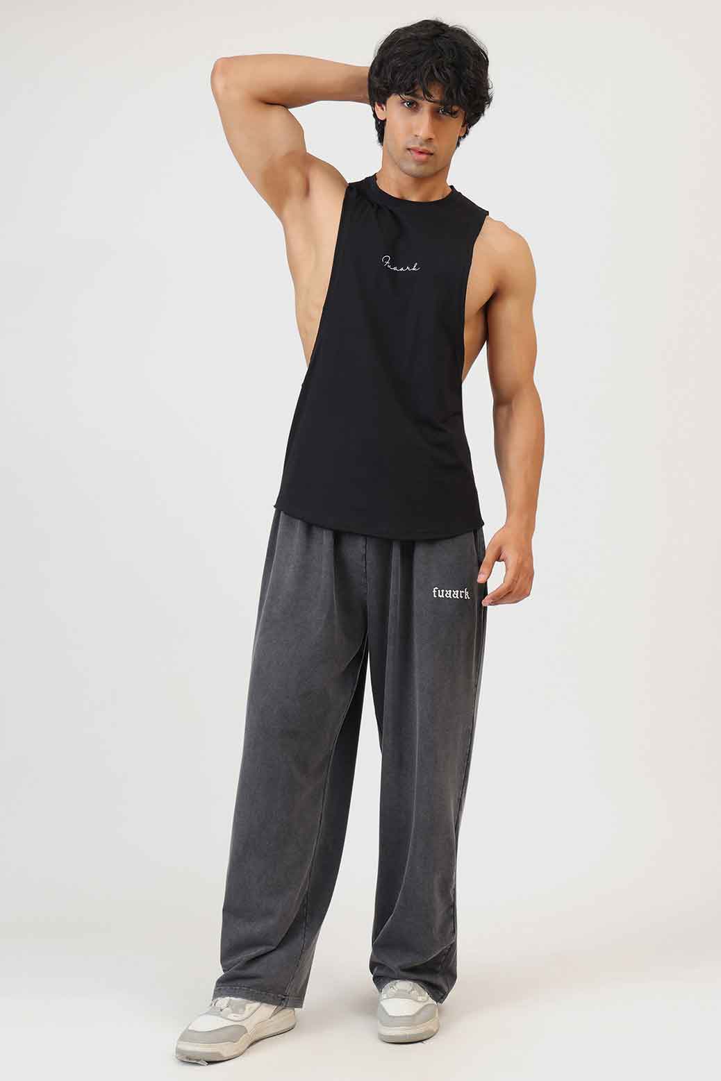 Fortis Deep Arm Tank Black
