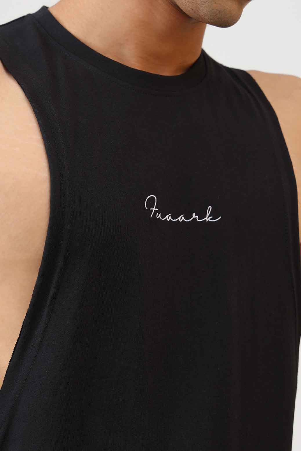 Fortis Deep Arm Tank Black