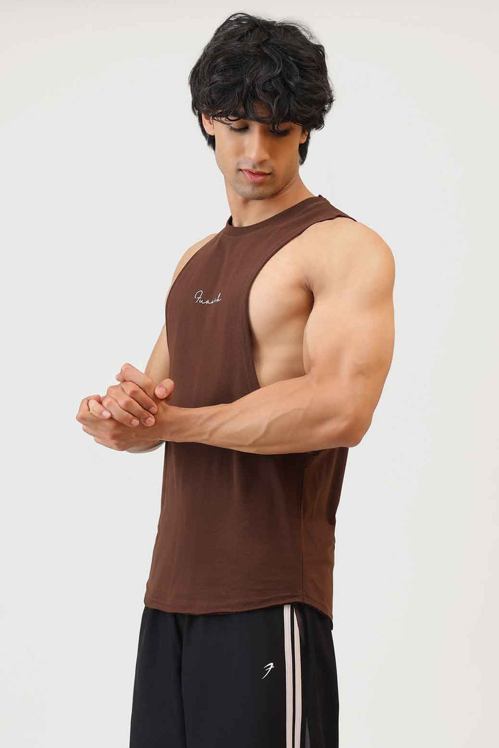 Fortis Deep Arm Tank Coffee
