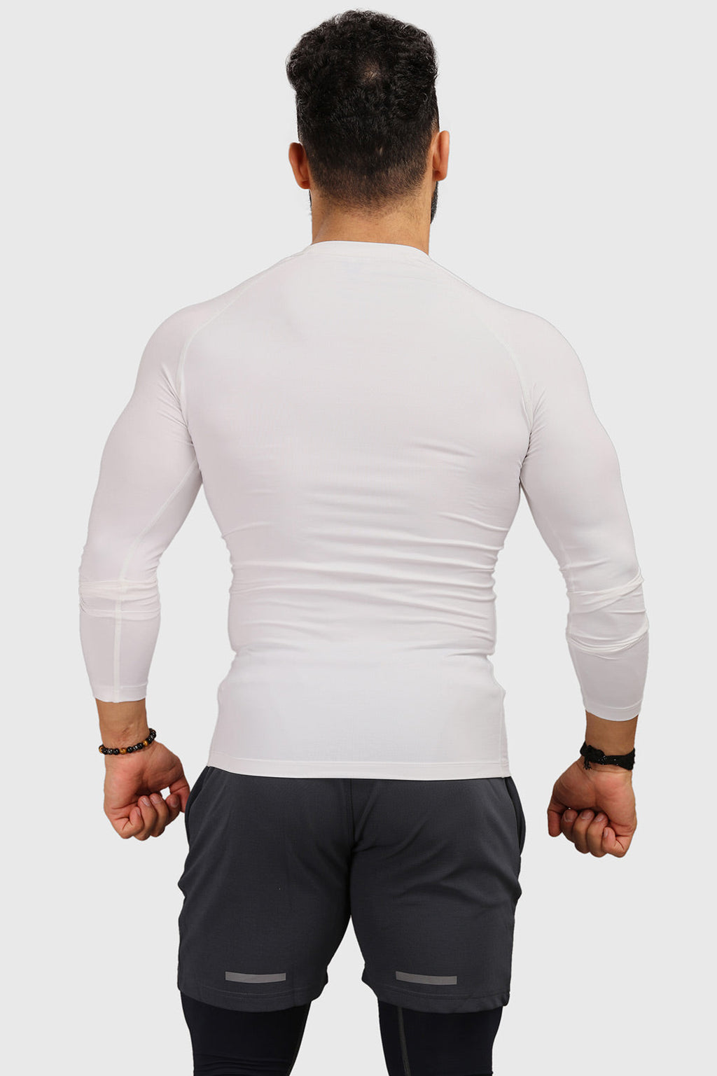 Compression Fullsleeves T-shirt White