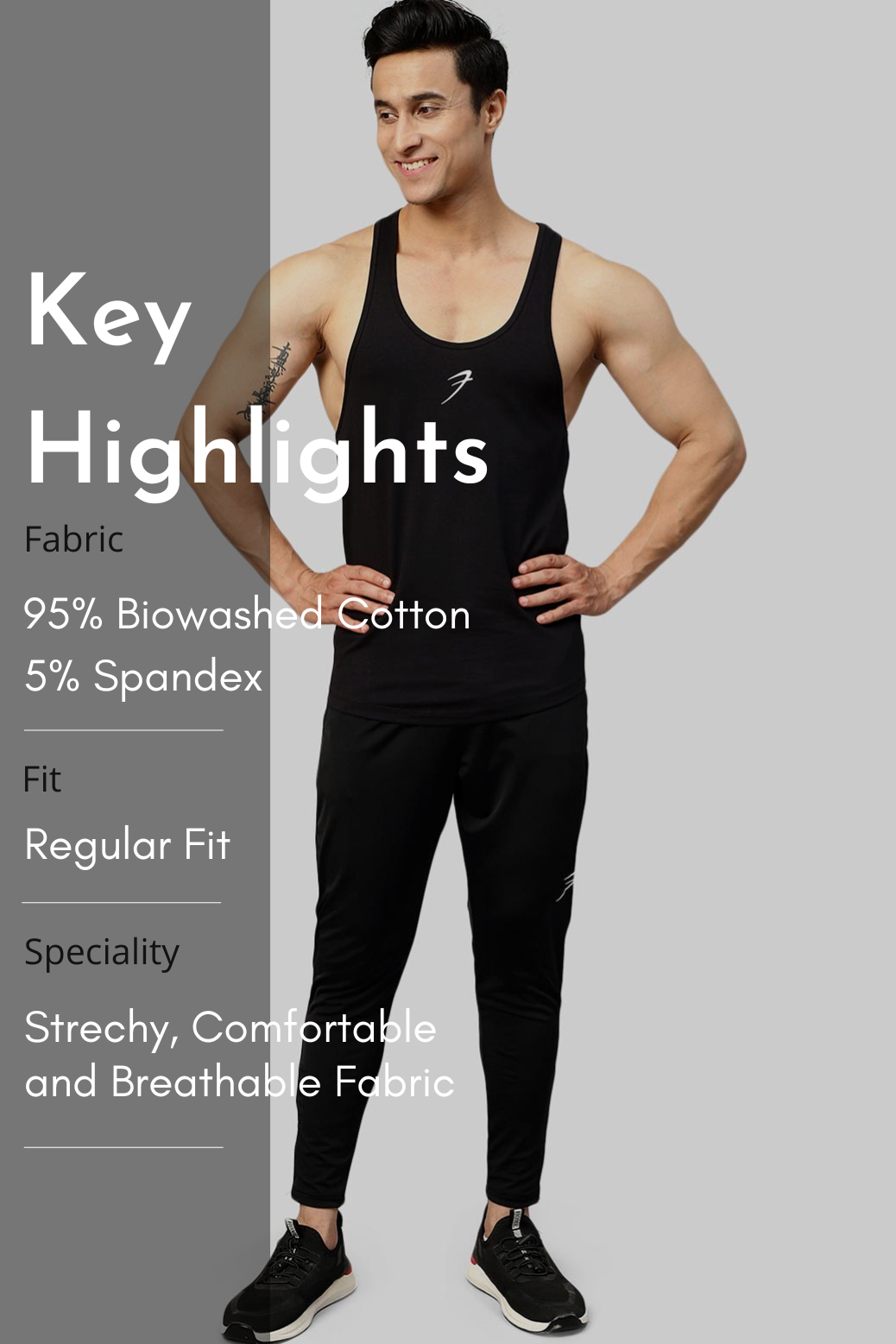 Legacy Stringer Black