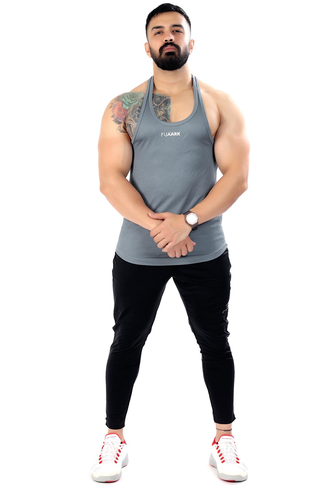 Mesh Stringer Grey