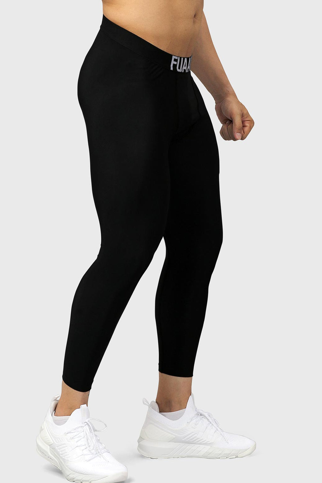 Nylon Compression Tights Black