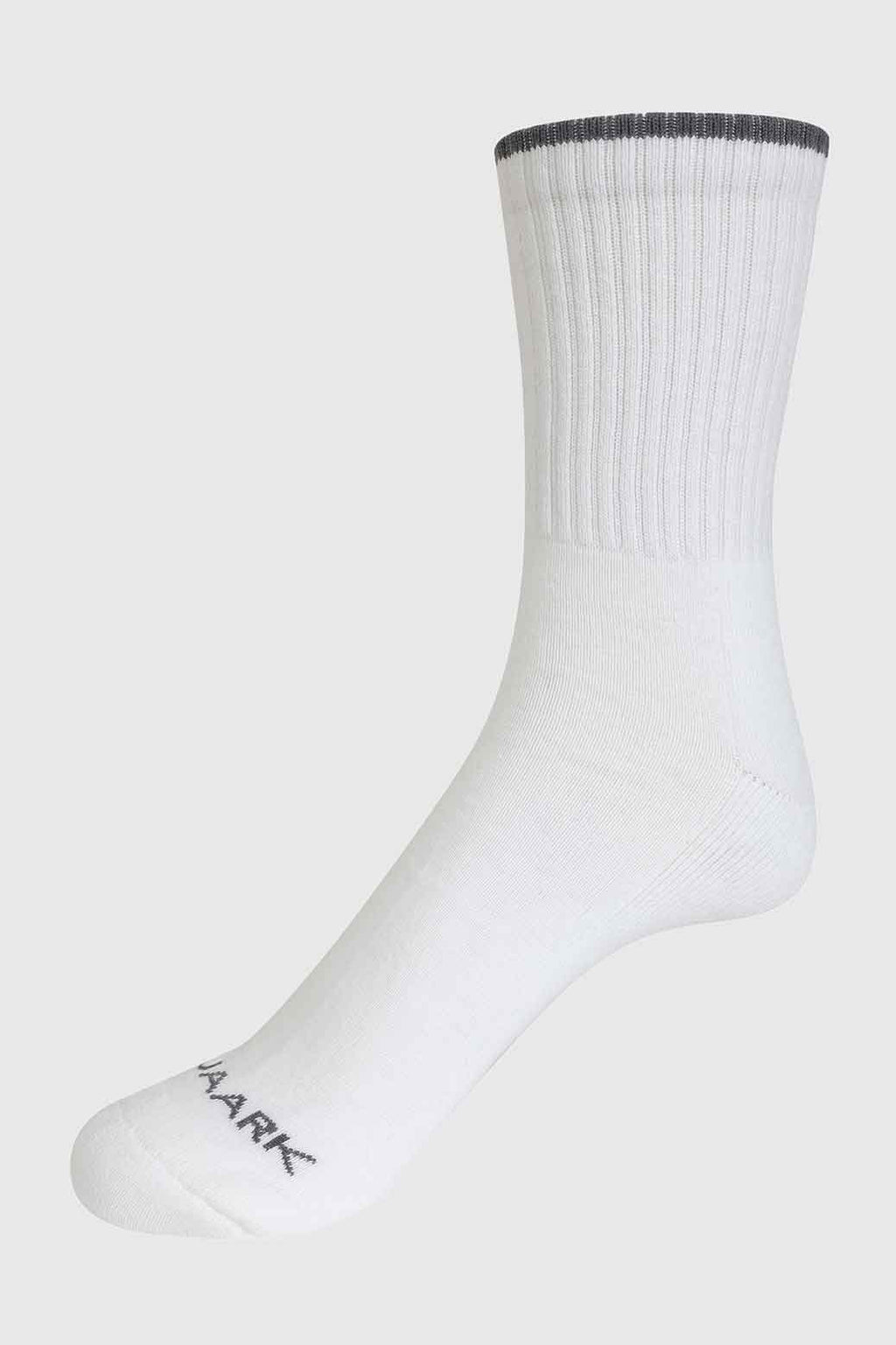 Revenge Crew Socks White/Grey