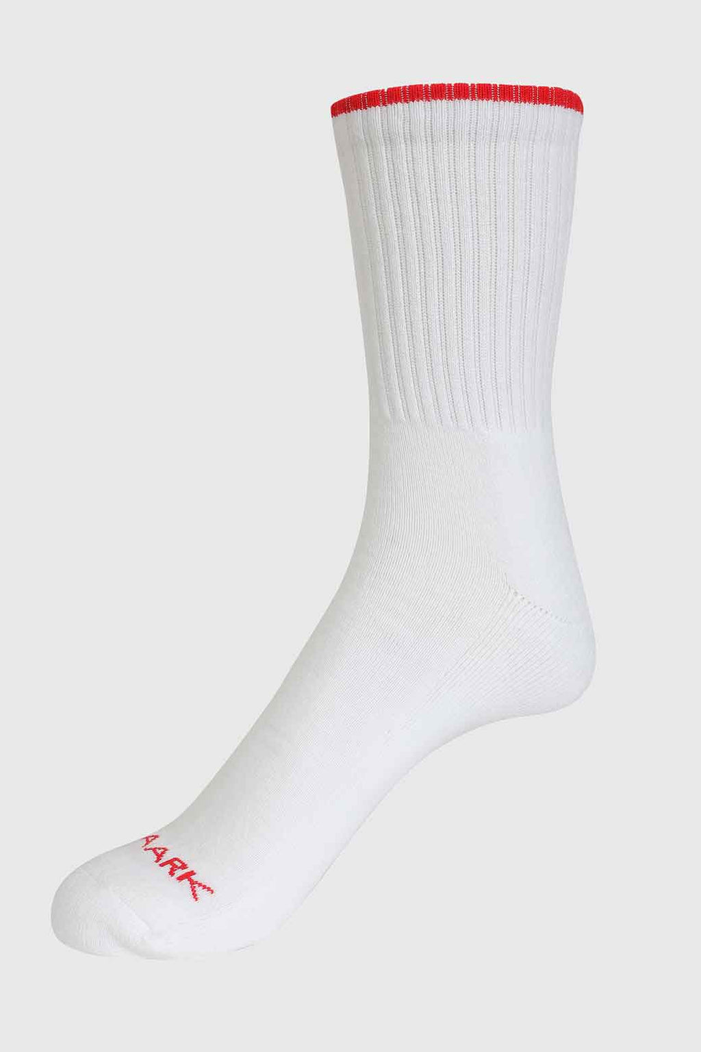 Revenge Crew Socks White/Red