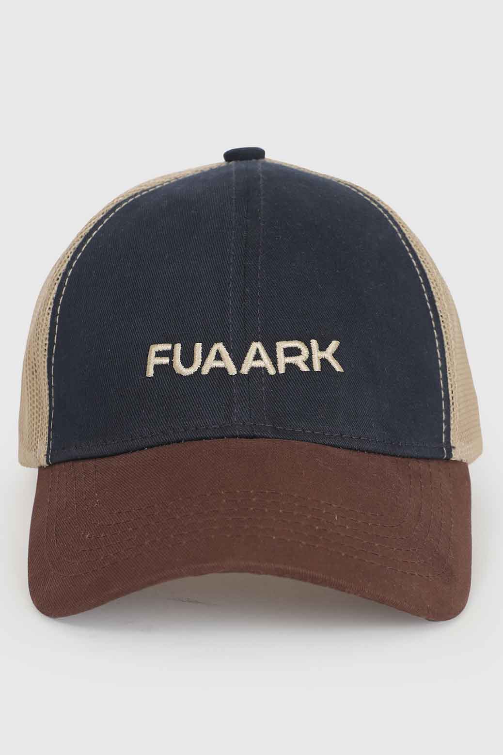 Sleek Trucker  Cap Navy/Beige