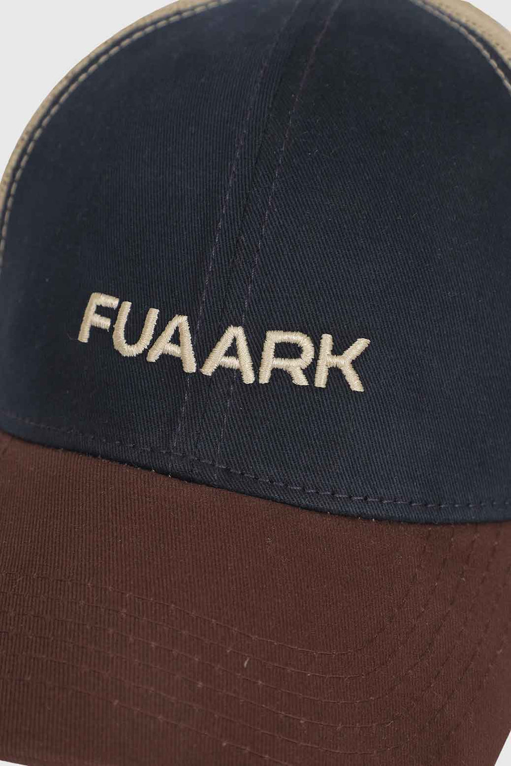 Sleek Trucker  Cap Navy/Beige