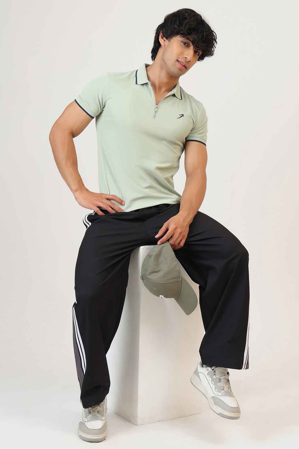 Stride Polo T-shirt Light Green