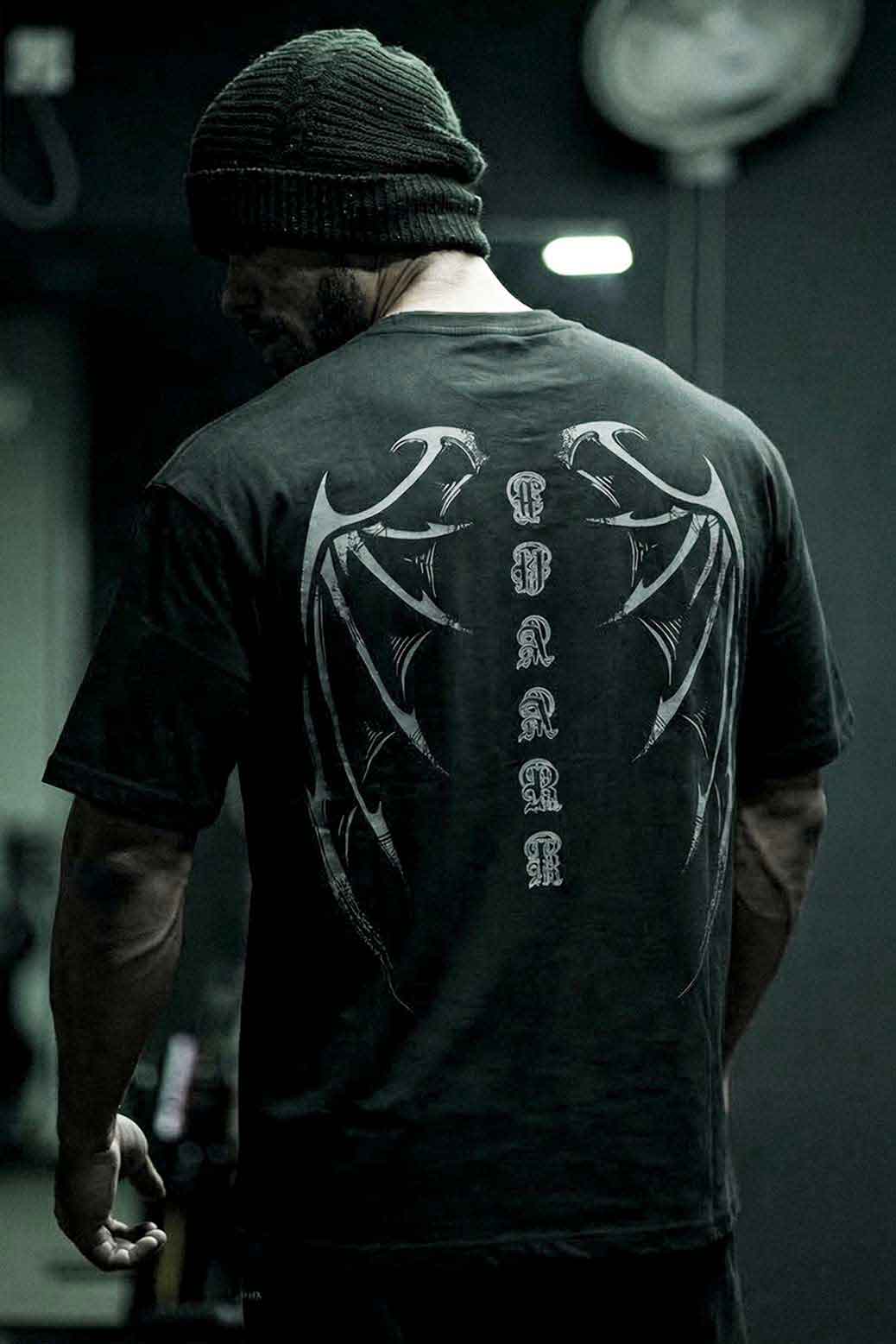 Void Angel Oversized T-shirt Black